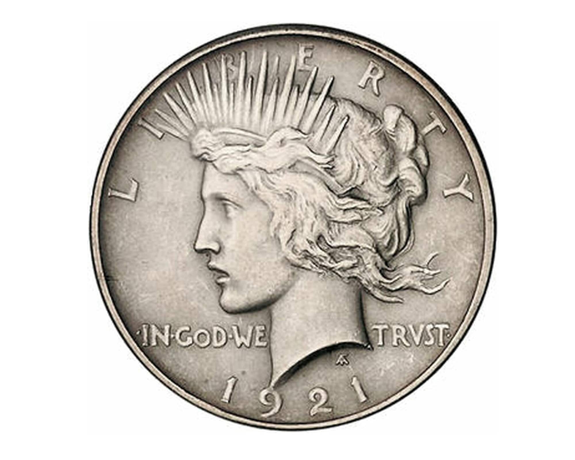 1921 silver dollar - Etsy 日本