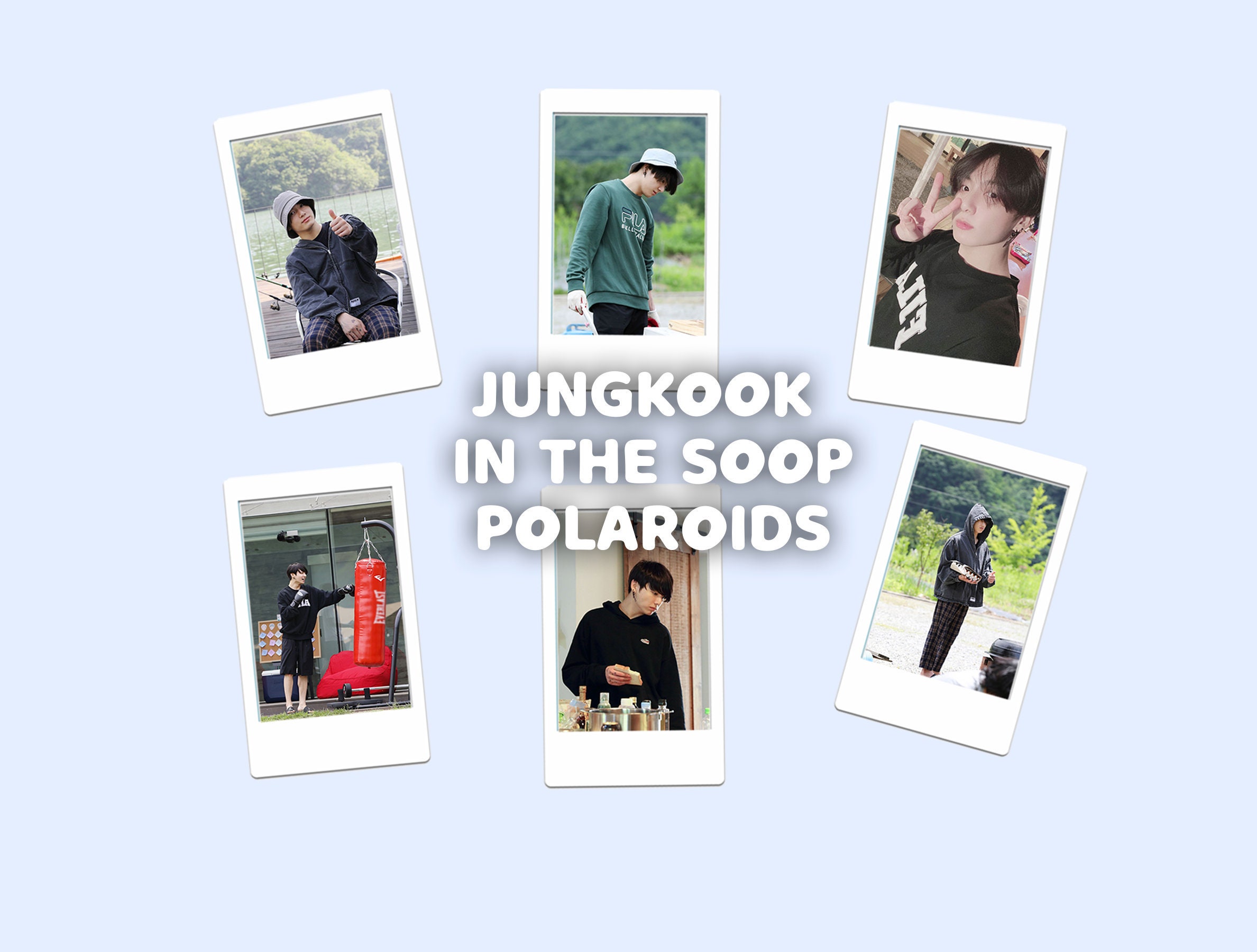 BTS Jungkook In the Soop Instax Polaroid Photo Prints Etsy