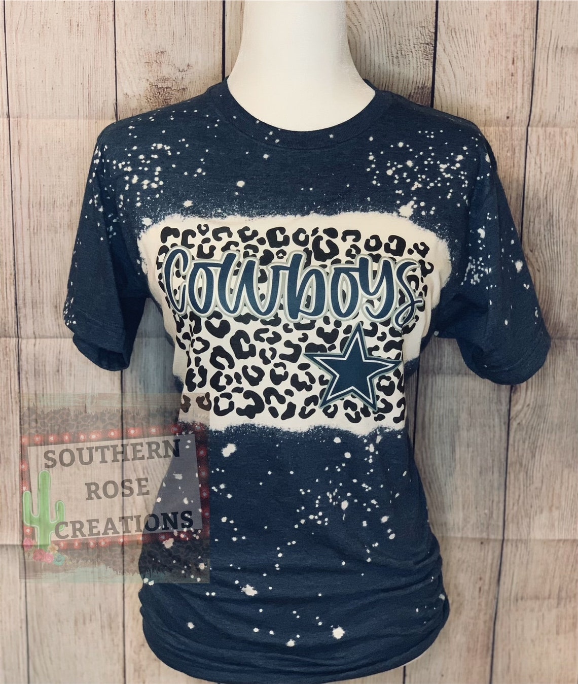 bleached cowboys shirt