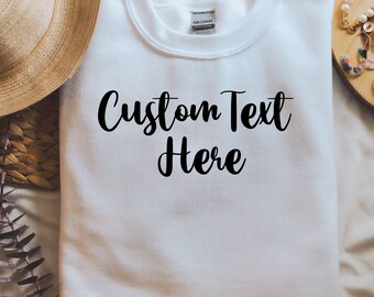 Sweat adulte personnalisé | Sweat personnalisé | Sweat-shirt