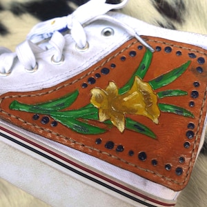 Hand-Tooled Converse