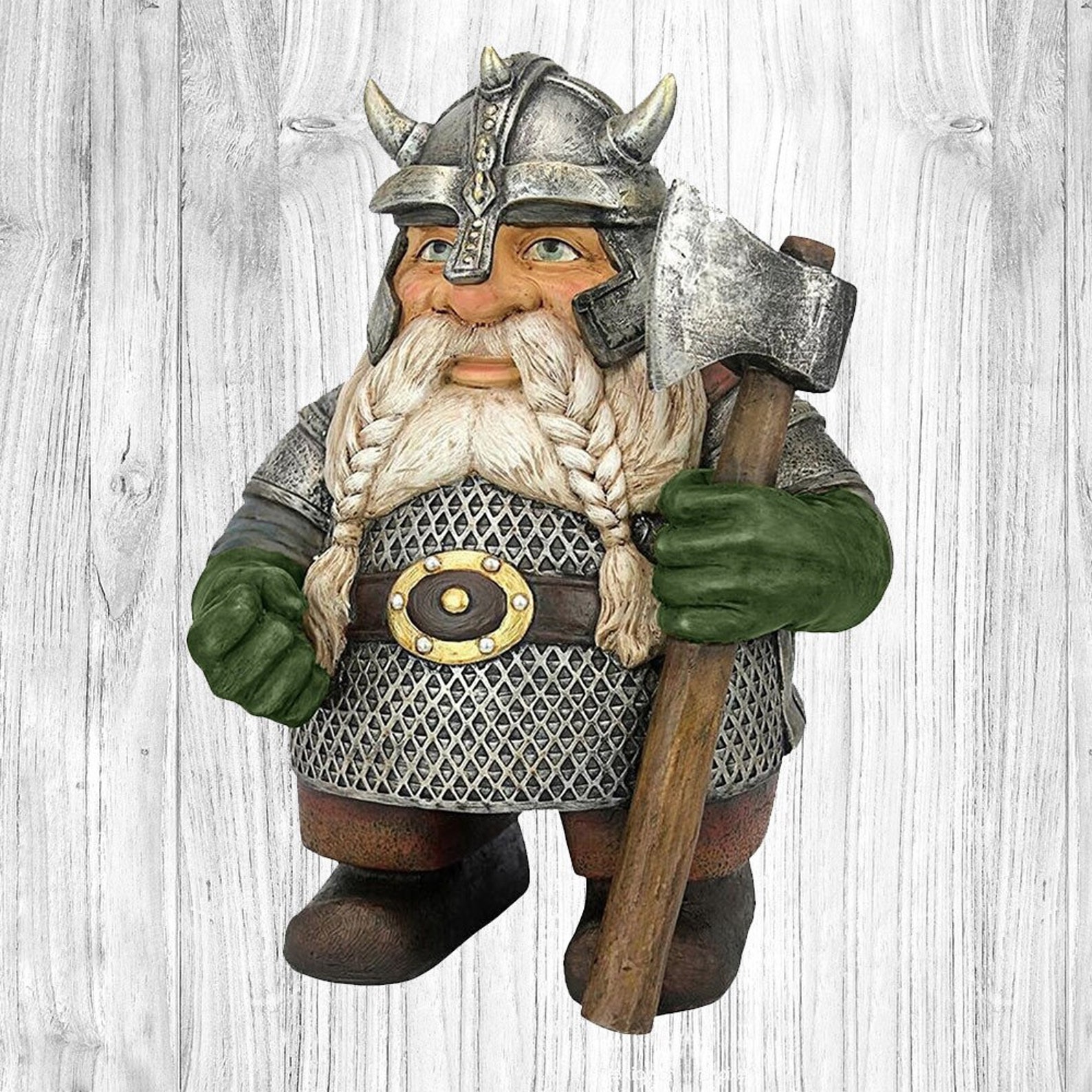 design toscano viking victor norse dwarf gnome statue