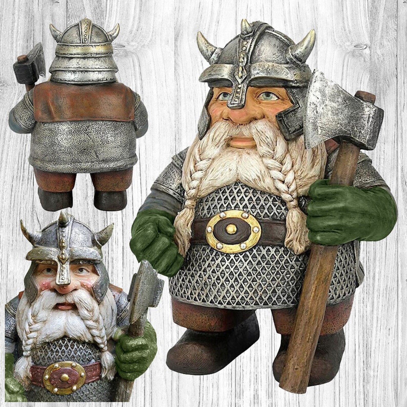 design toscano viking victor norse dwarf gnome statue
