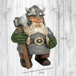 design toscano viking victor norse dwarf gnome statue