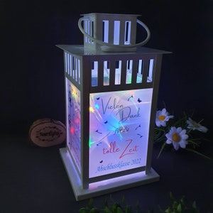 Photo lantern as a farewell gift for educators, teachers, childminders image 8