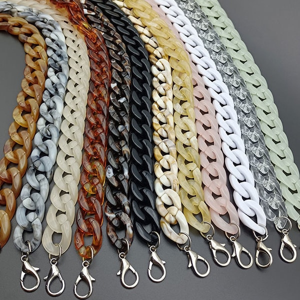 Acrylic Resin Chain Bag 60CM/120CM For acrylic bag chain handbag Replacement bracelet DIY