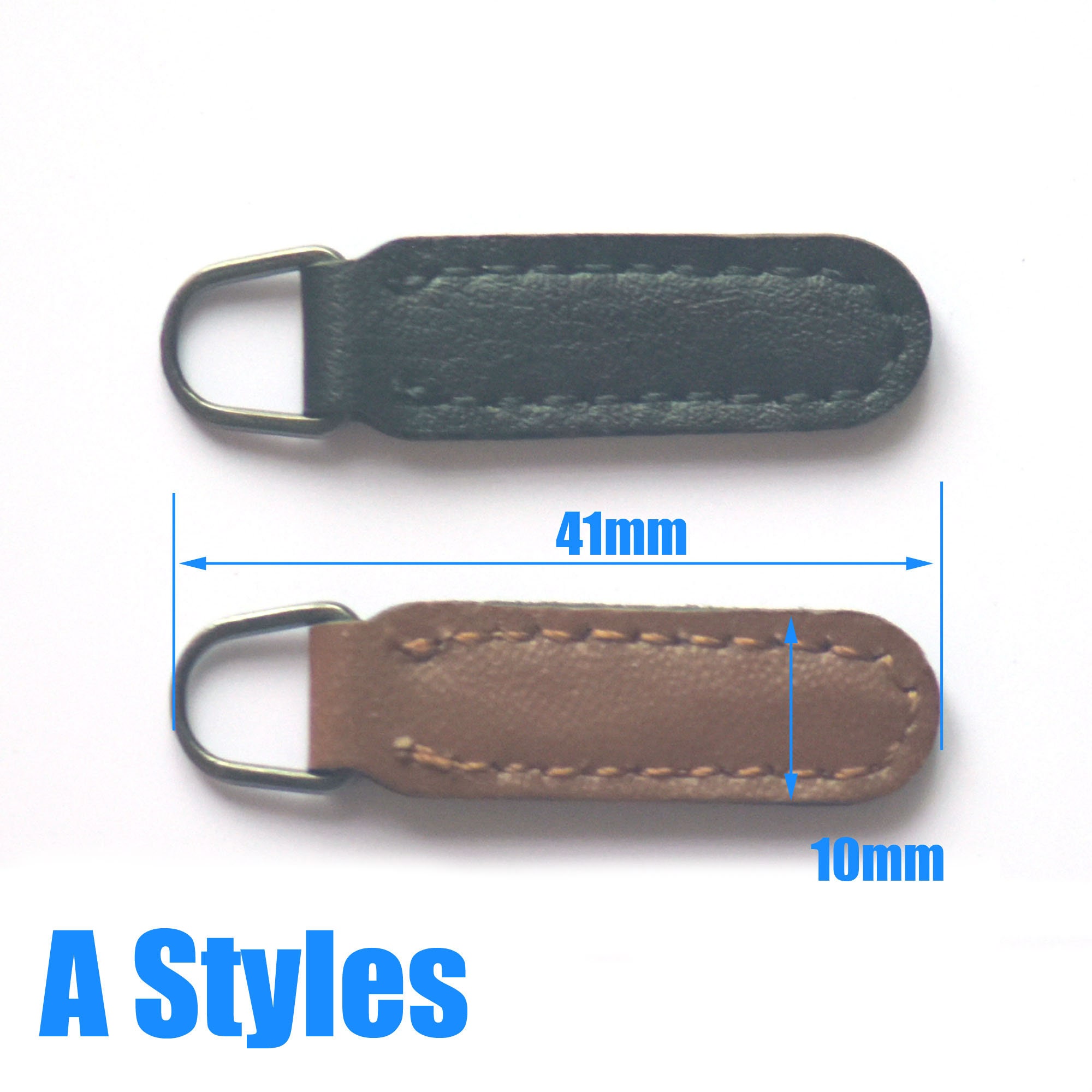 MAGICLULU 6pcs Leather Zipper Pulls Faux Leather Zipper Pull Replacement  Leather Zipper Heads for Luggage Bags Purse Boot Jacket Repair (Black) -  Yahoo Shopping