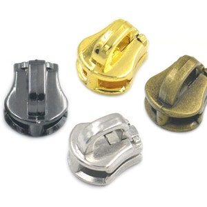 Slide Fasteners Slider Pull Zipper Slider Fix Repair Replacement Puller Tab Instant Kit Stop Bottom