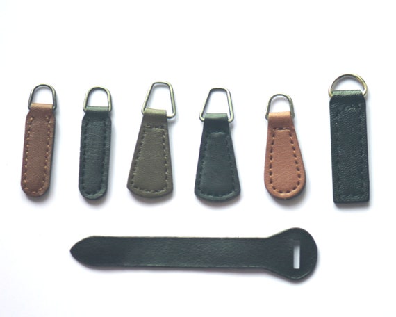 Zipper Pull, Leather Zipper Pull, Purse Zipper Pulls, Coat Zipper Pulls,  Jacket Zipper Pulls, Leather Zipper Pull Tab, Handmade Zipper Pull -   Canada