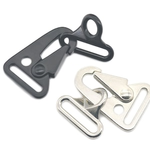 Metal Olecranon Hook Buckle Belt Sling Clips Triangle Snap Webbing Strap