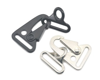 Metal Olecranon Hook Buckle Belt Sling Clips Triangle Snap Webbing Strap