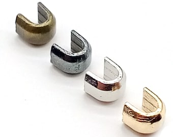 Spiral Slider Zipper Stopers #5 Top Stops Bottom Rescue Repair 5mm