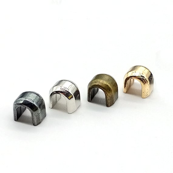 Four #5 Rounded Rectangle Zipper Pulls Antique Four #5 Rounded Rectangle Zipper Pulls Antique