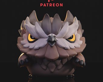 Grumpii art - Hoohoobear
