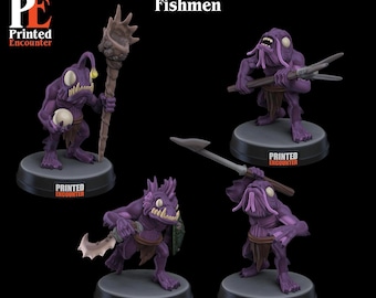 Printed encounter - Fishmen
