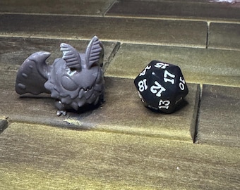 hand painted - grumpiiart - “chocolate” mothman aka not real chocolate