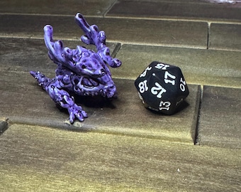 hand painted - grumpiiart - purple wendigo