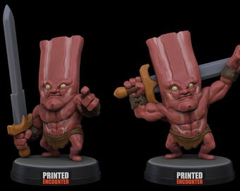 Printed encounter - Baconan the Barbarian