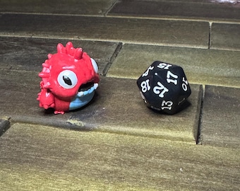 hand painted - grumpiiart - red gillii