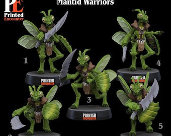 Printed encounter - Mantid Warriors