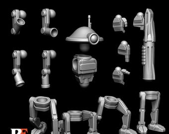 Printed encounter - Modular droids