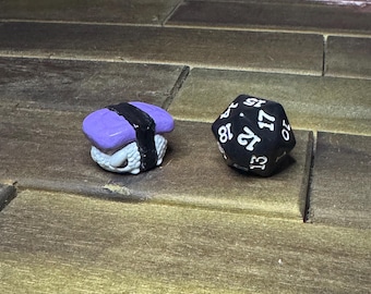 hand painted - grumpiiart - purple tamagii