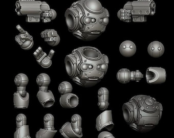 Printed encounter - Modular Ball-Bot Kits
