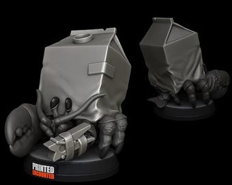 Printed encounter - Carton crab