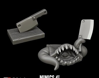 Printed encounter -  Mimics 4 - Kitchen Mimics