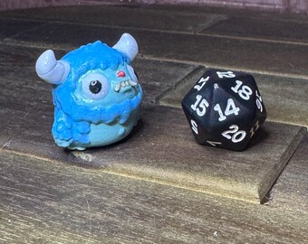 grumpii art - Hand painted yetii