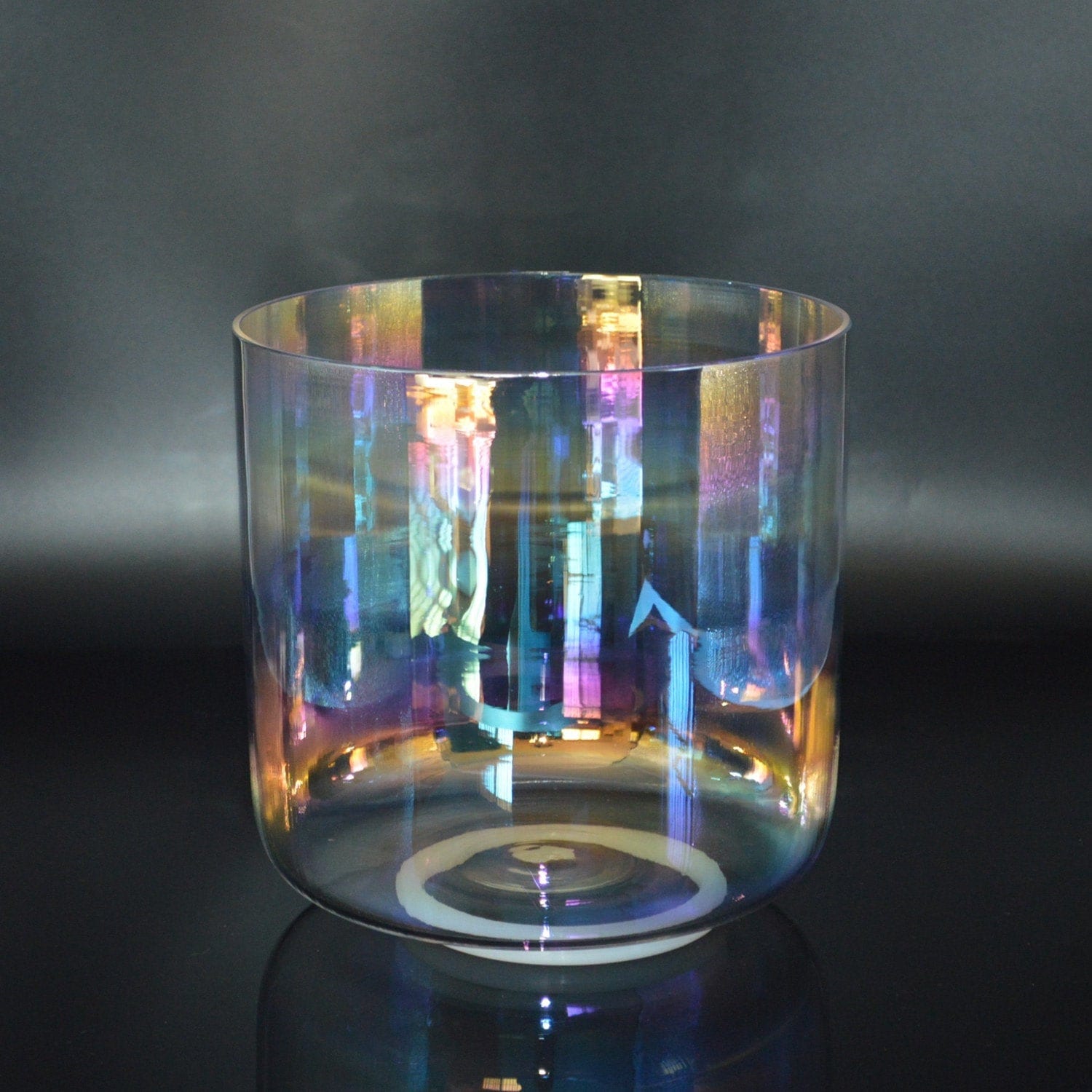 Alchemy's Clear Crystal Singing bowl Handmade by BYRSA Etsy