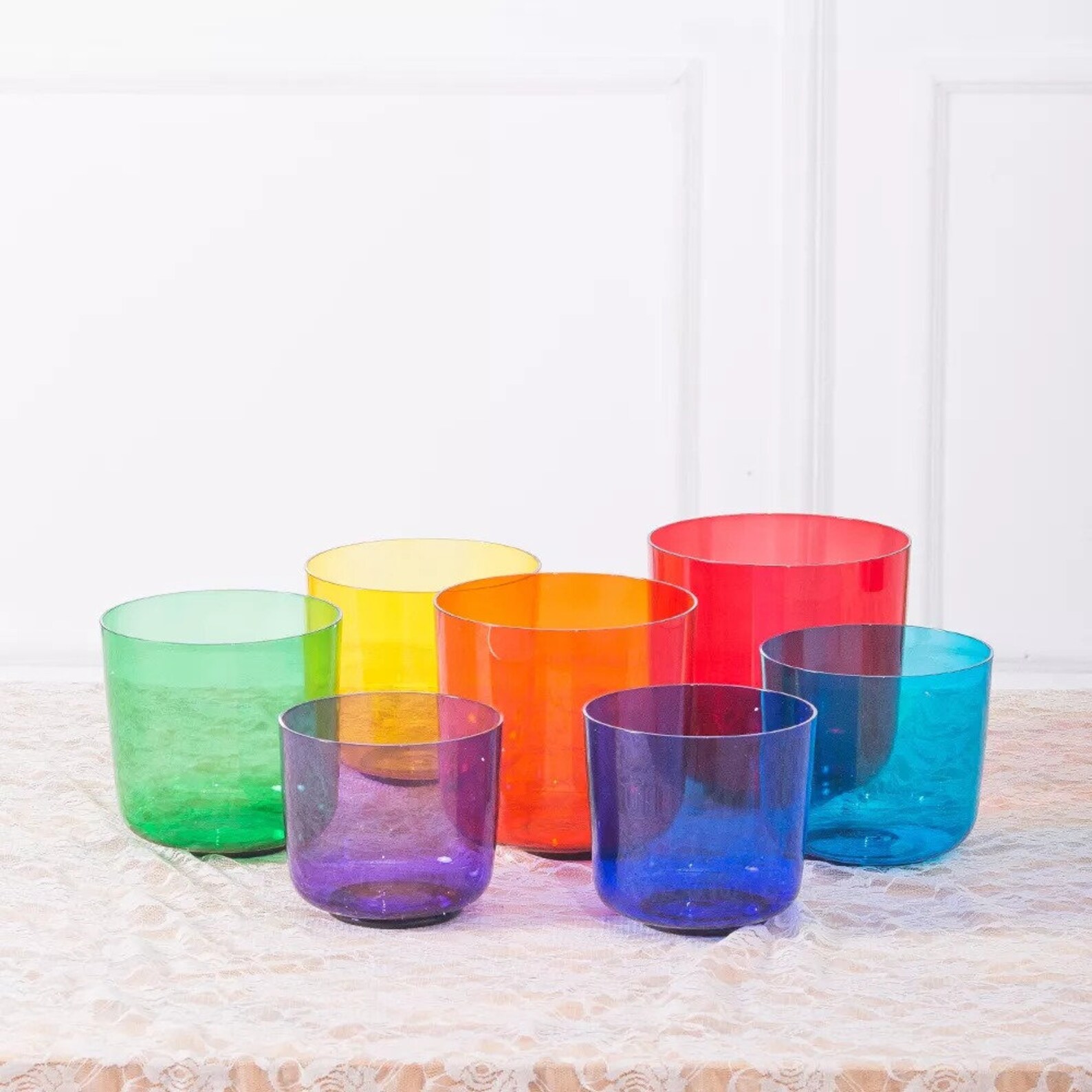 Clear Unique Colored Crystal Singing Bowl Set of 7 Bowls 432hz Etsy UK Clear Unique Colored Crystal Singing Bowl Set of 7 Bowls 432hz Etsy UK