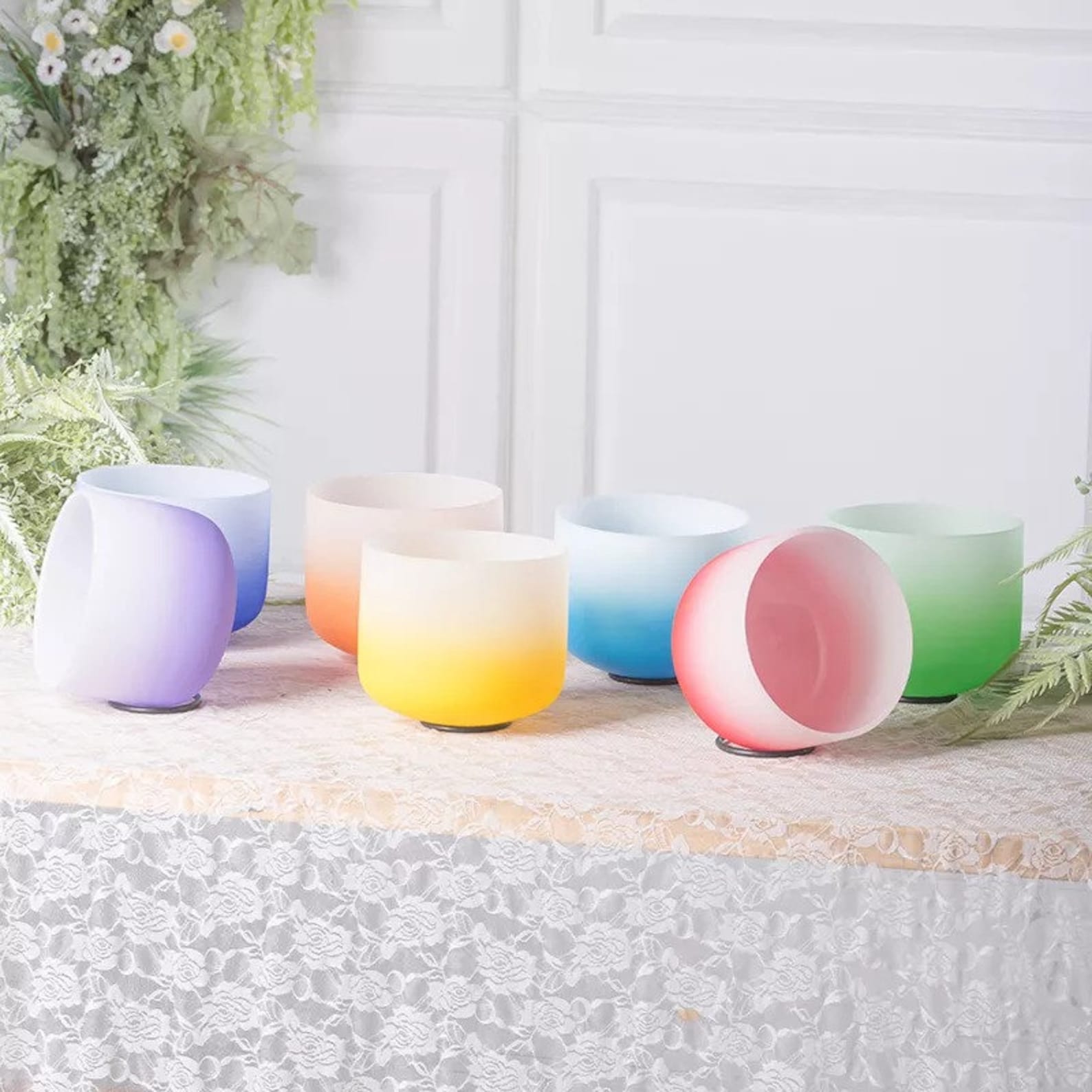 Special Color Set Crystal Singing Bowls 432Hz Handmade by Etsy