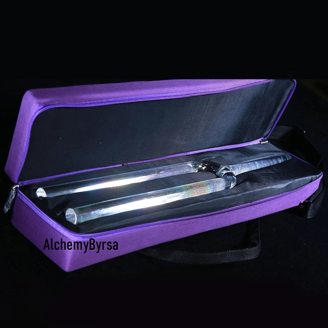 Cosmic Quartz Crystal Tuning Fork 16mm 432hz With Carry Bag handmade by
