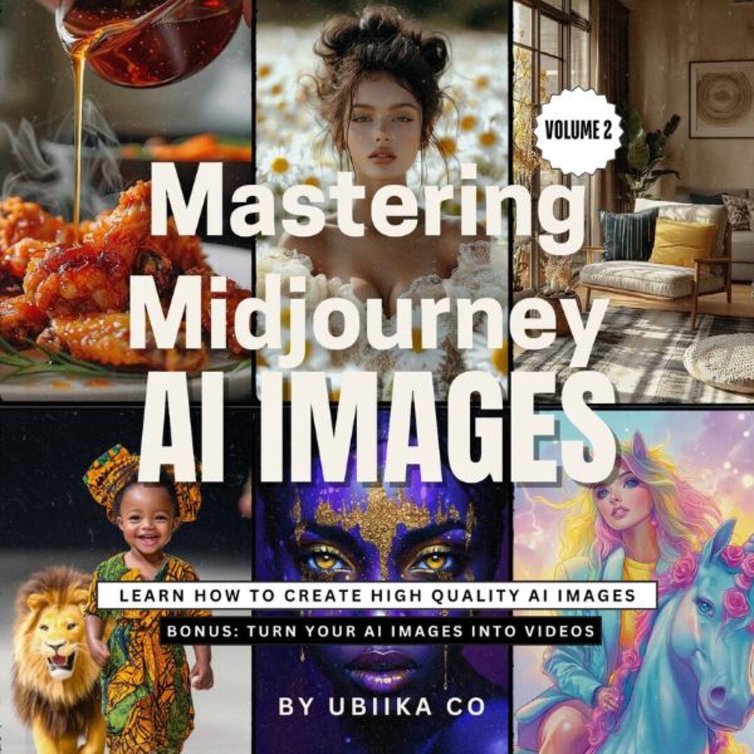 42-page AI Image and AI Video Creation Guide | 20 Midjourney Prompts ...