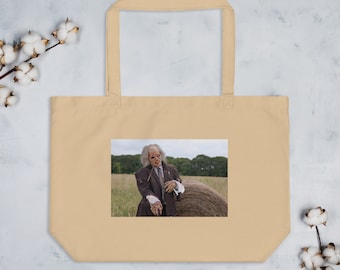 Large organic tote bag