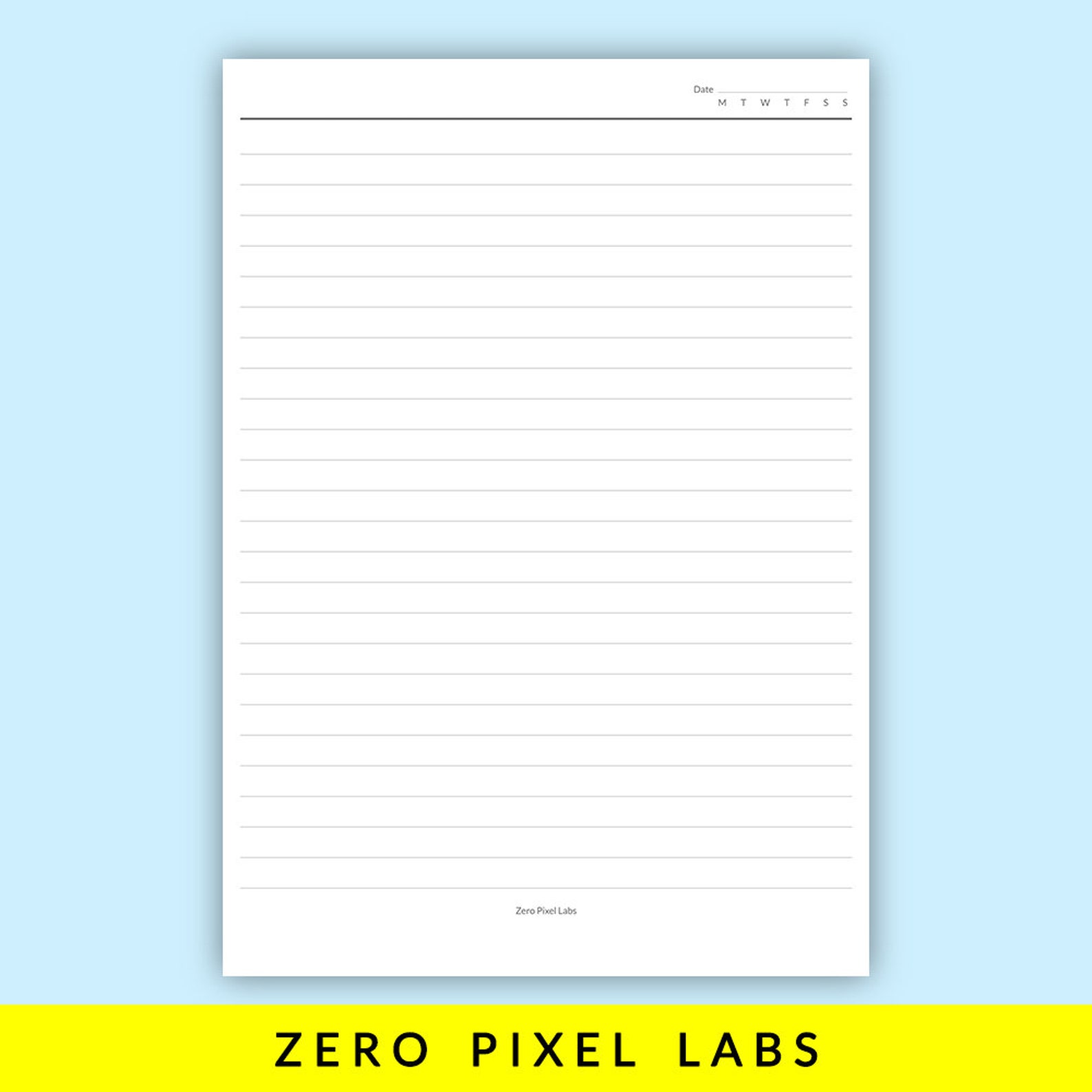 Bundle Lined Grid Dotted Notebook Paper Journal PDF Printable, A4, A5 ...