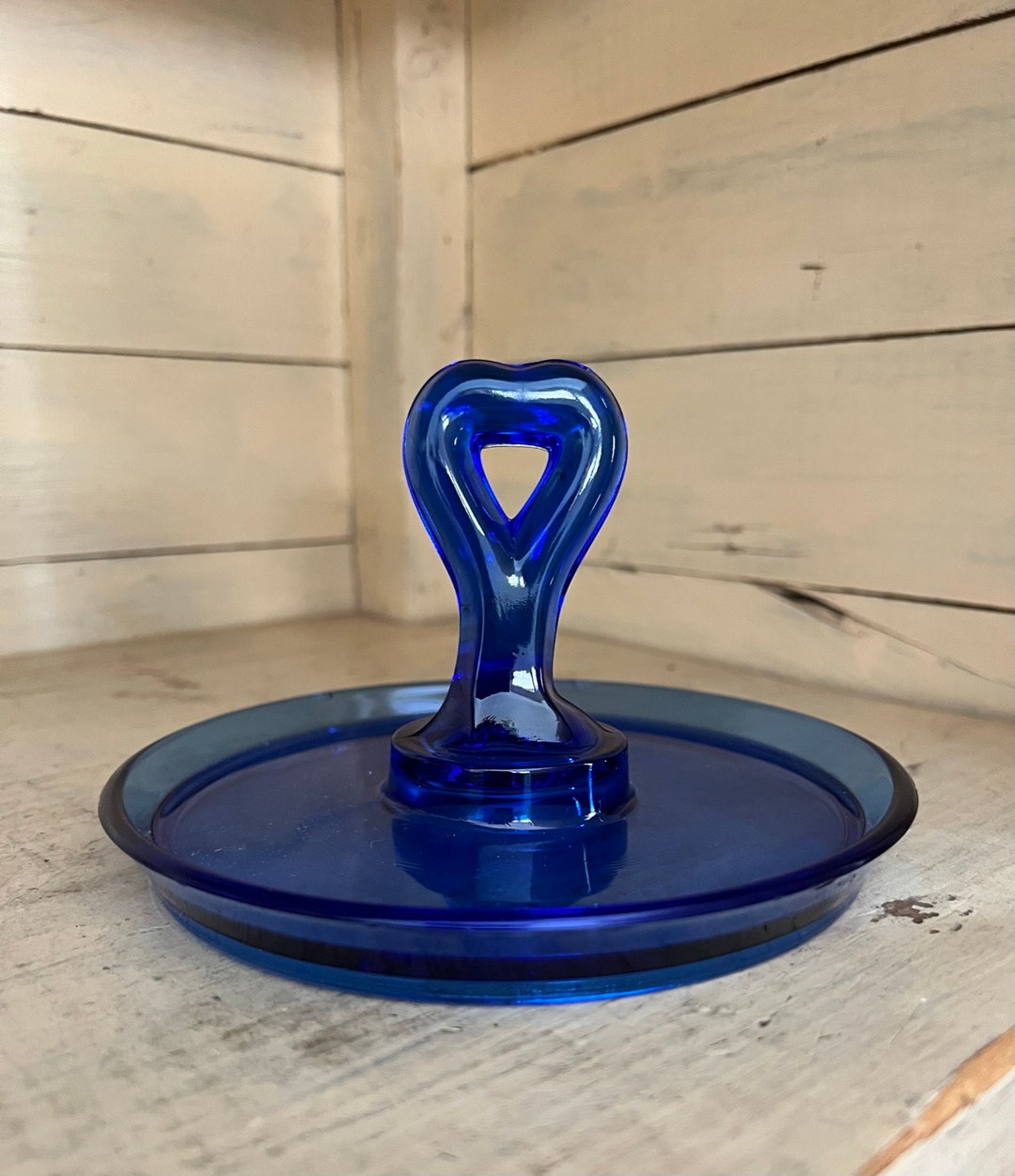 Cobalt Blue Serving Dish Etsy