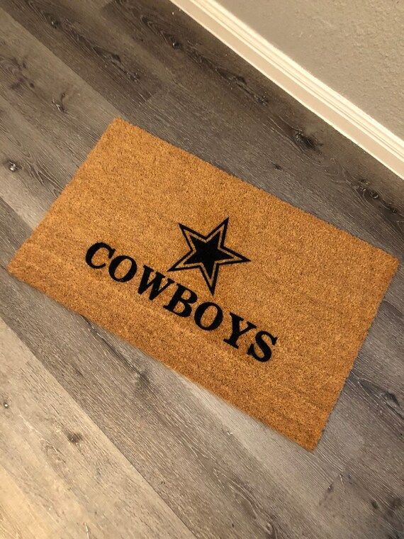 Dallas Cowboys Door Mat Etsy
