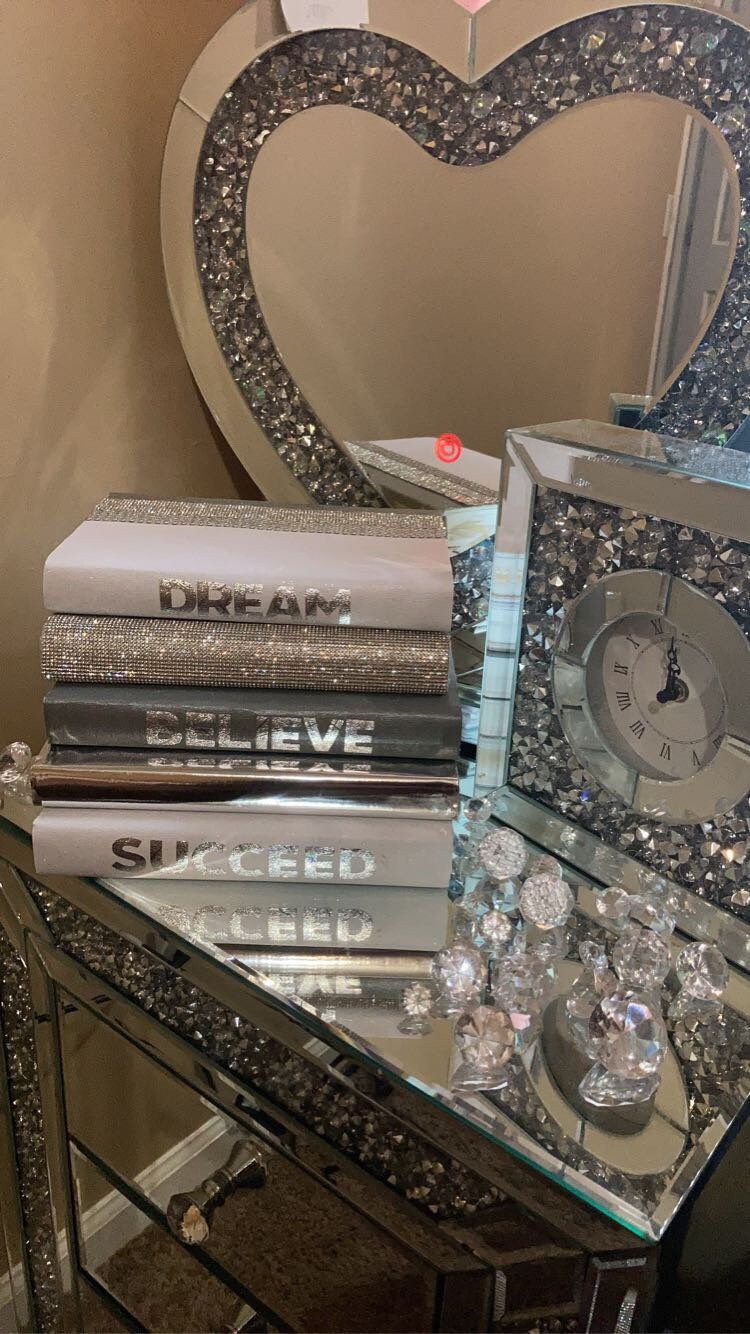 Glam Decor, Bling Books, Designer Luxury Books,bling Books, Bling Decor
