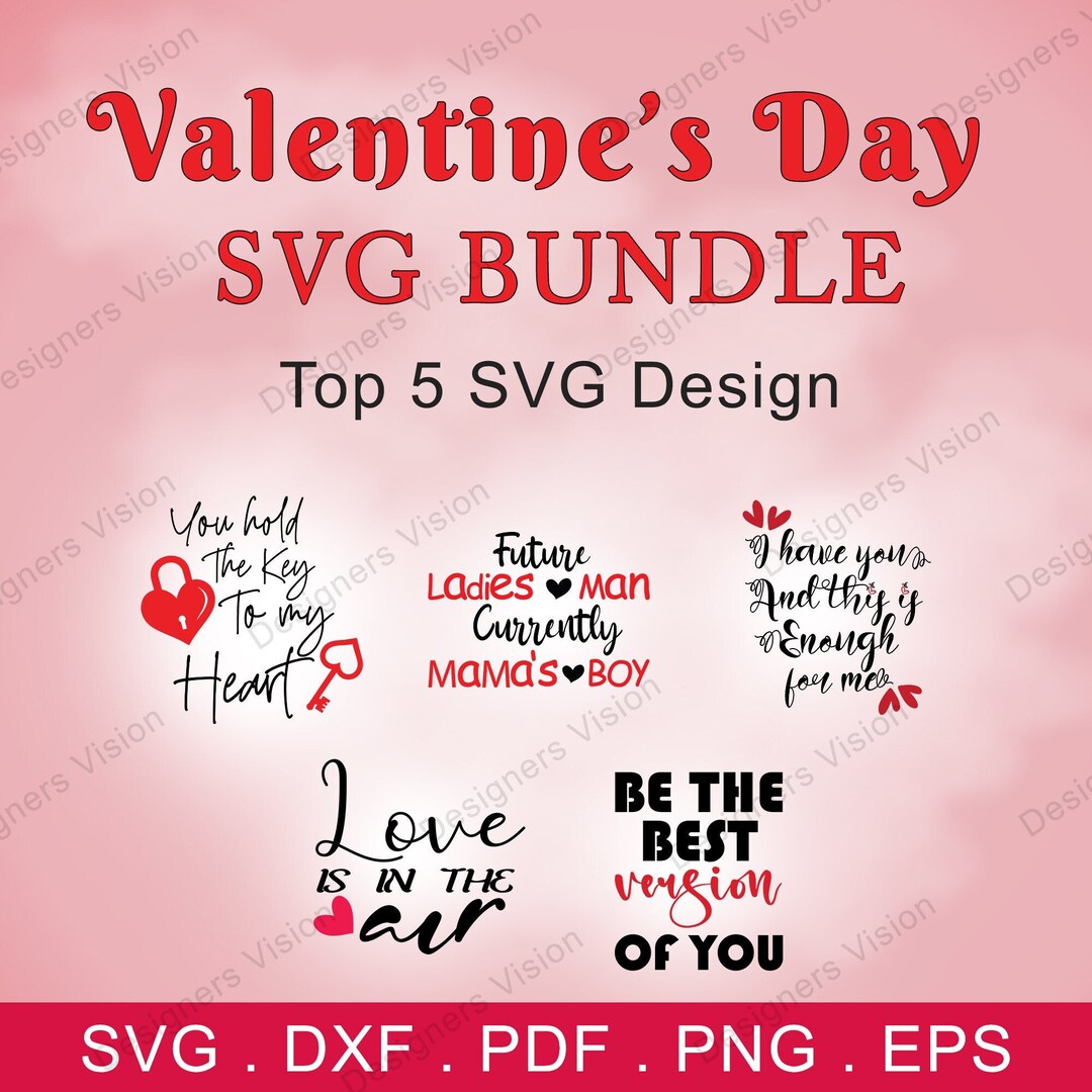 Valentines Svg Bundle Xoxo Svg Valentines Day Svg Love Svg Gift for Her