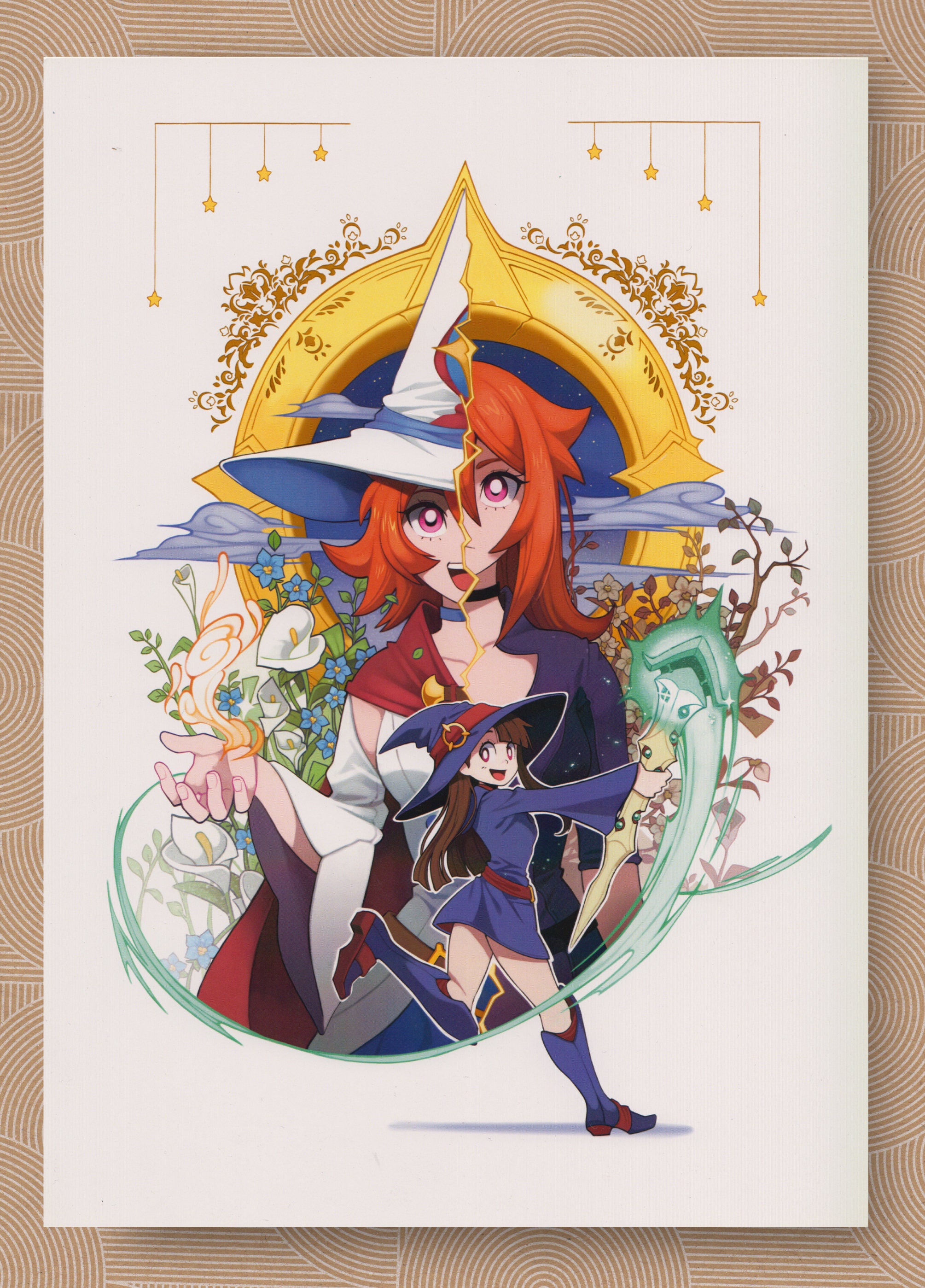 Little Witch Academia MOVIE  Pósteres ilustraciones, Pósteres vintage, Lwa  anime