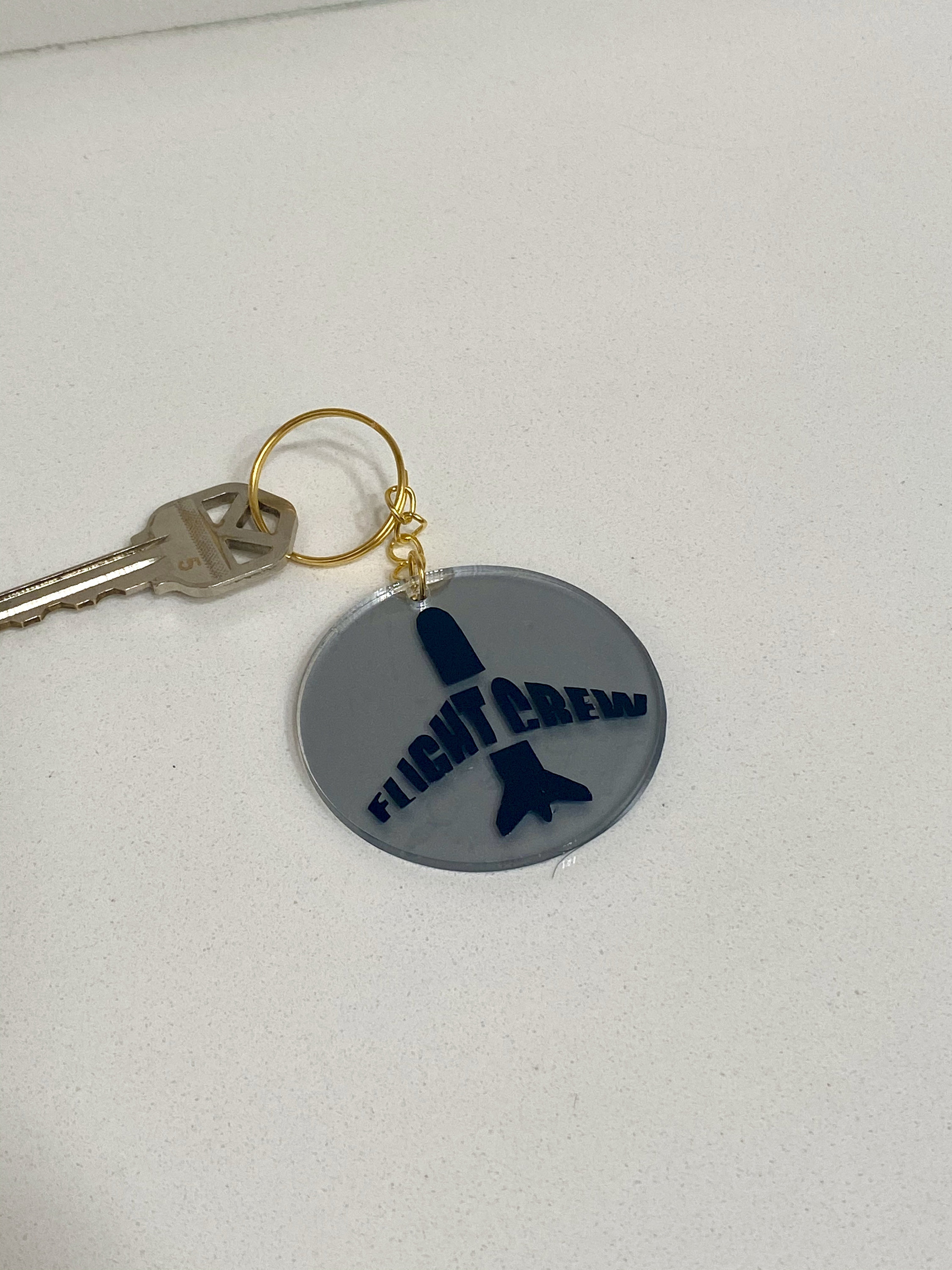 Flight Crew Keychain Multicolor Etsy