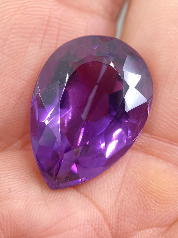 Bague Solitaire Ancien en Or Platine et Diamants