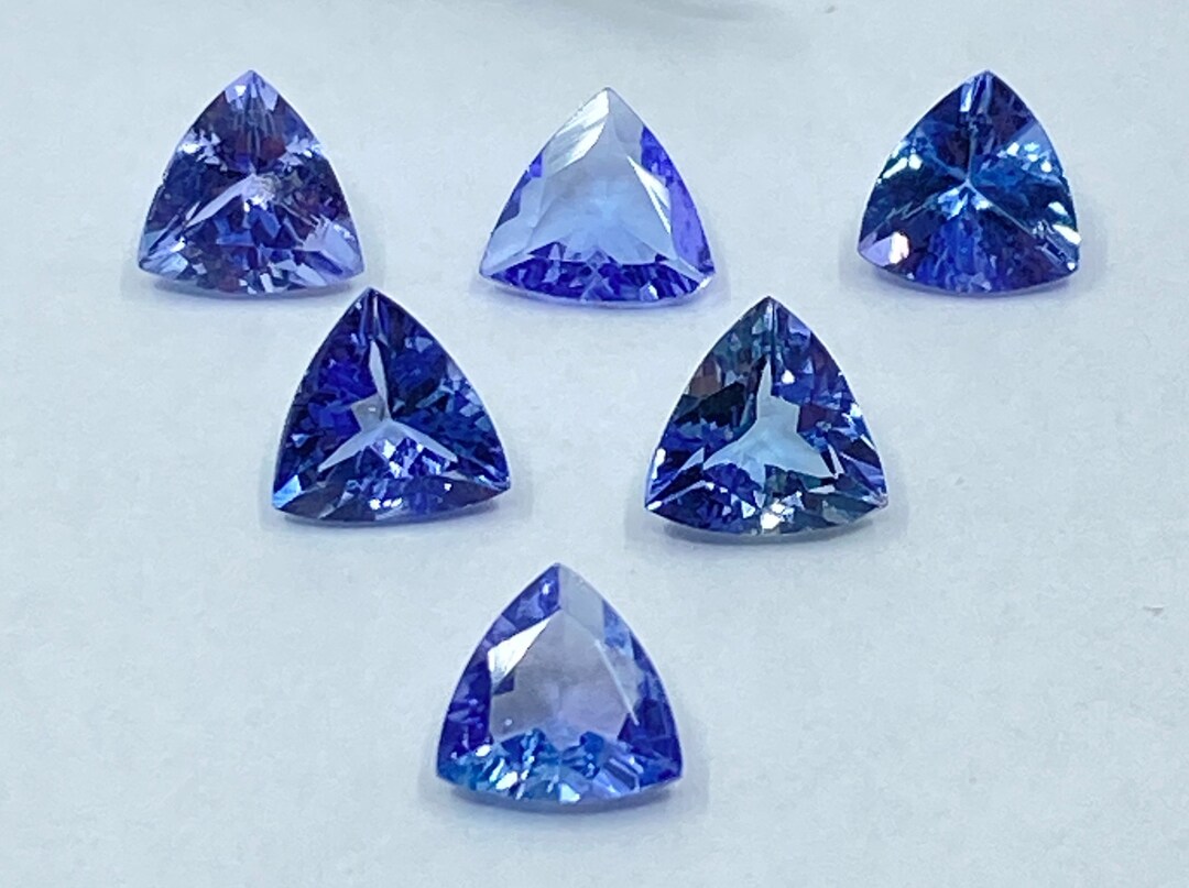 Tanzanites Naturelles Taille Marquise - Pierres Précieuses Bleues Pour Fabrication Bijoux, Neuf