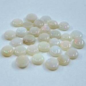 Opal (Australien) Cabochon Runde lose Edelsteine in verschiedenen Größen von 2mm bis 5mm für die Schmuckherstellung
