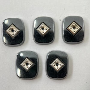 Flat Hematite Antique Shape SBBT Gemstones with 1-1.5mm setting in 10x8mm, 12x10mm and 16x14mm for Jewellery Making