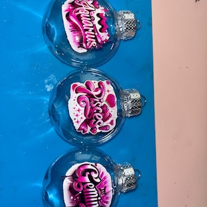 Acrylic Zodiac Baubles