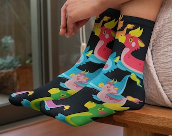 Dragon Seamless Unisex Funny Casual Crew Socks Athletic Socks For Boys Girls Kids Teenagers Dragon Seamless Unisex Funny Casual Crew Socks Athletic Socks For Boys Girls Kids Teenagers
