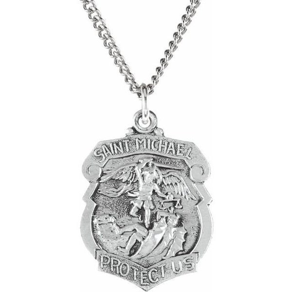 St Michael Medal Etsy